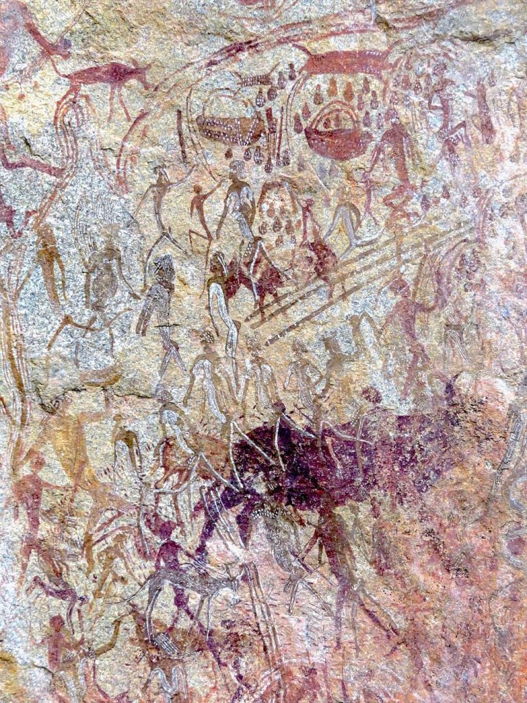 Khoisan Painting on Rock