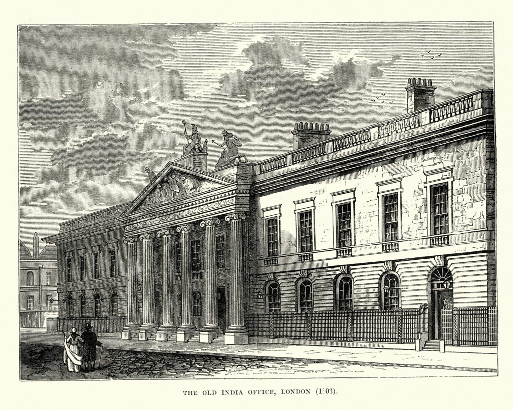 Old East India House Office London 19th Century