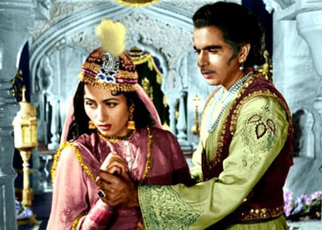 Prince Salim and Anarkali