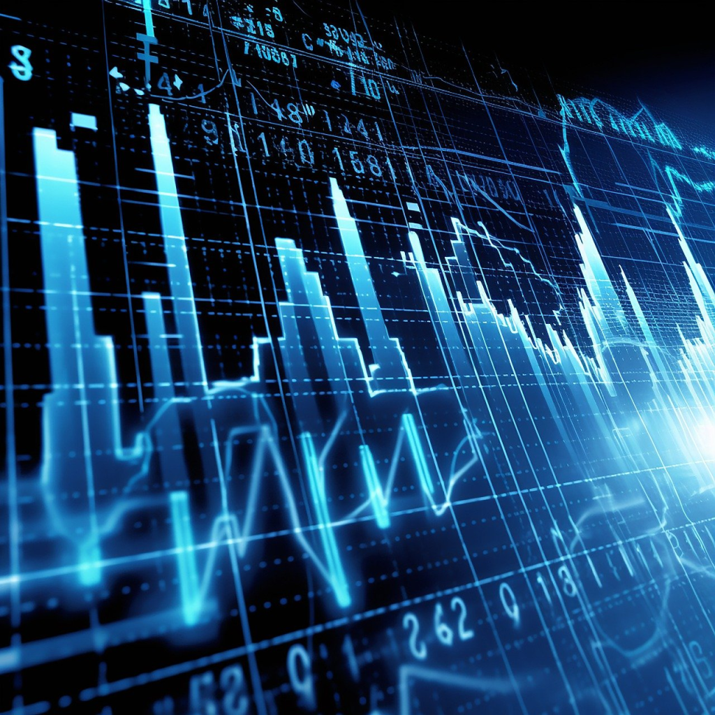 blue economics graph