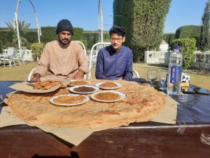 The Breakfast with Massive Paratha